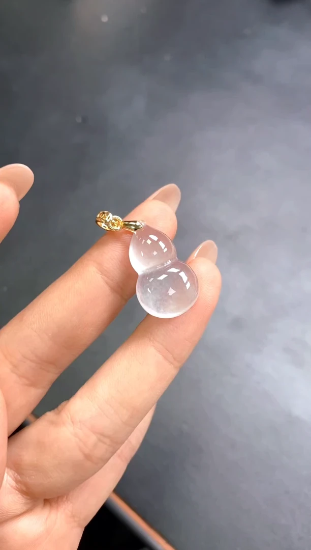 翡翠未镶嵌颈饰名饰精品（吊坠加扣头）8