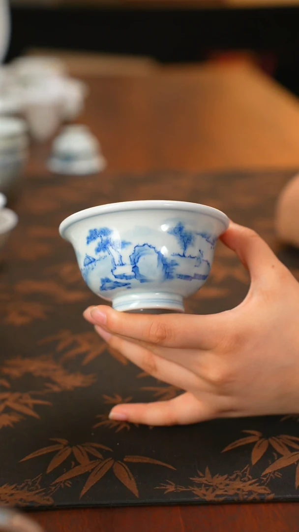少得精选福利山水压手杯