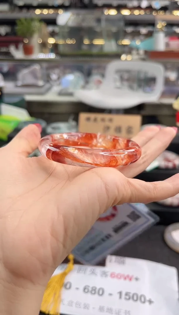 未镶嵌手镯水晶54-56圈口600223