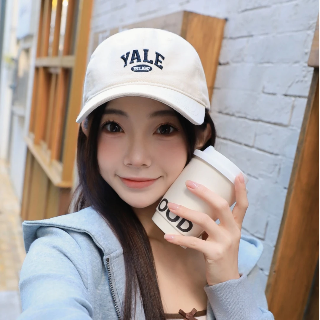 【YALE1987】软顶刺绣棒球帽大头围25年新款情侣鸭舌帽网红遮阳帽子