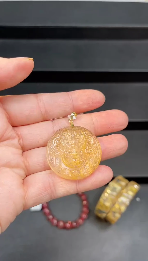 未镶嵌颈饰水晶【百晶灵儿】定制款