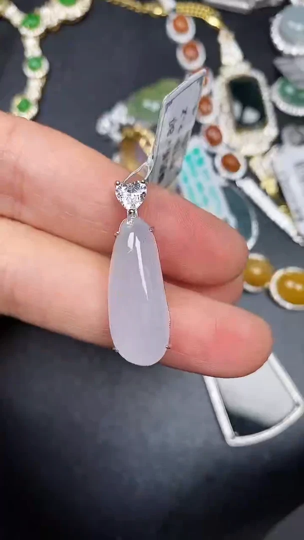 银S925镶嵌戒指翡翠3600