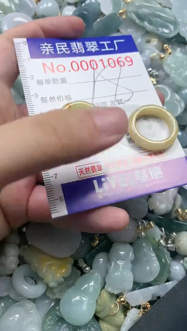 翡翠未镶嵌吊坠(不含链)1069