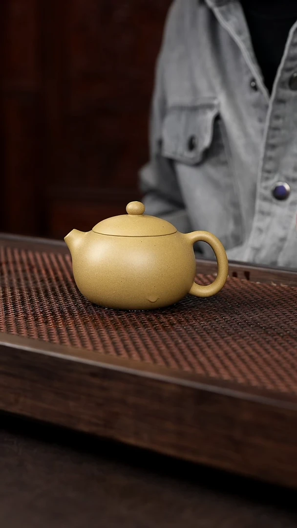 茶壶紫砂黄金段西施