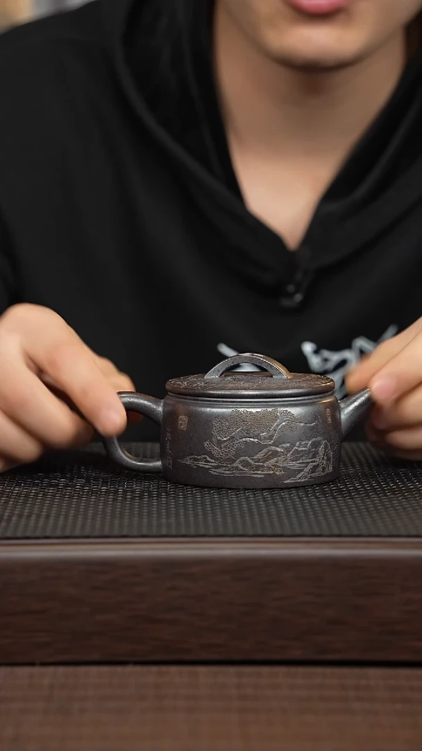 【闪购商品】紫砂茶壶源头精品手工作品4024