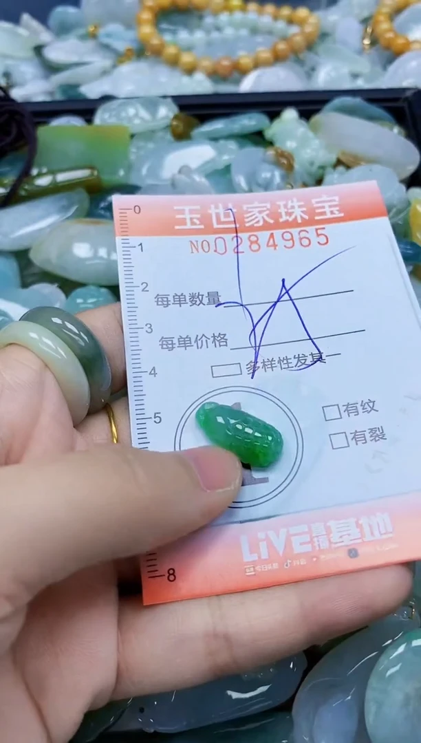 翡翠未镶嵌颈饰闪购0284965