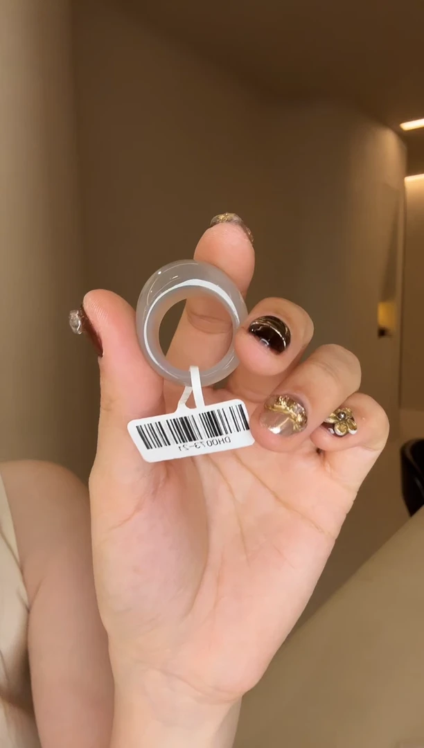 未镶嵌戒指和田玉21码藕粉紫多样性发其一