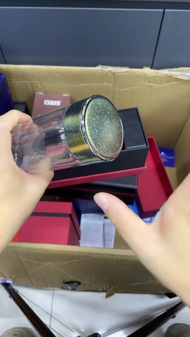 高硼硅玻璃无手柄款小熊双层t611-320ml金