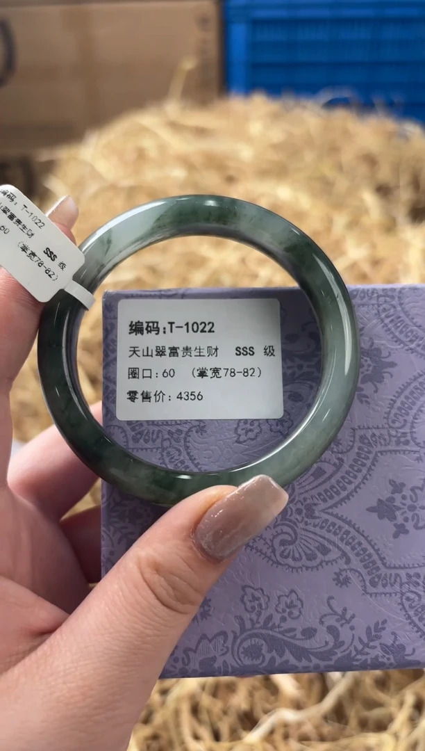 未镶嵌手镯石英质玉T-1022