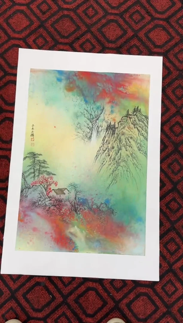 【闪购商品】国画国画绘画山水花鸟
