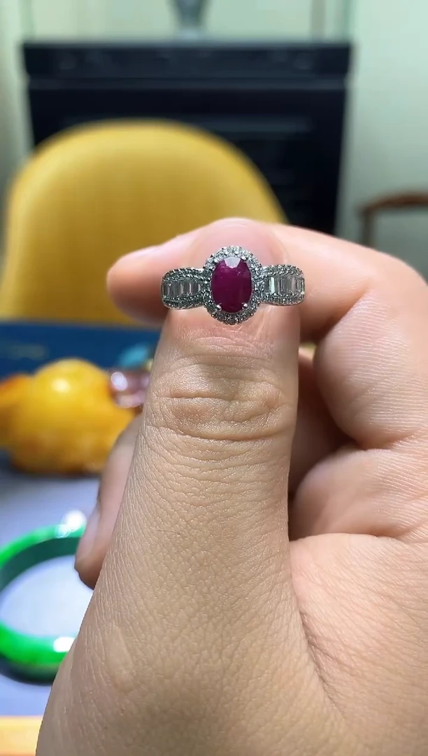 【闪购商品】红宝石戒指未镶嵌多样性发一件028