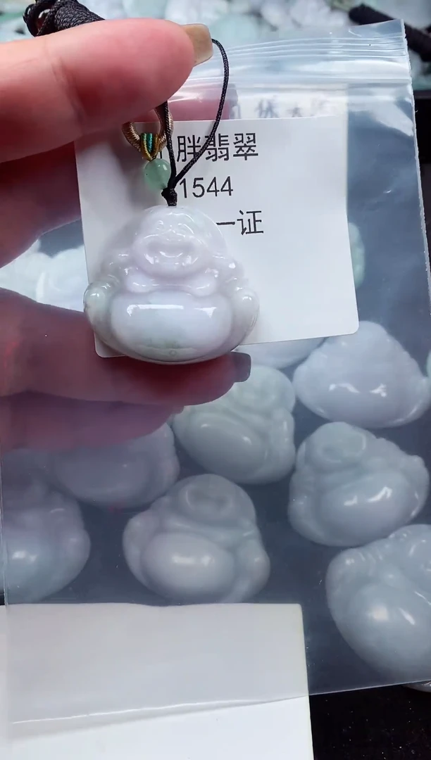 颈饰未镶嵌翡翠缅甸天然A货翡翠1544