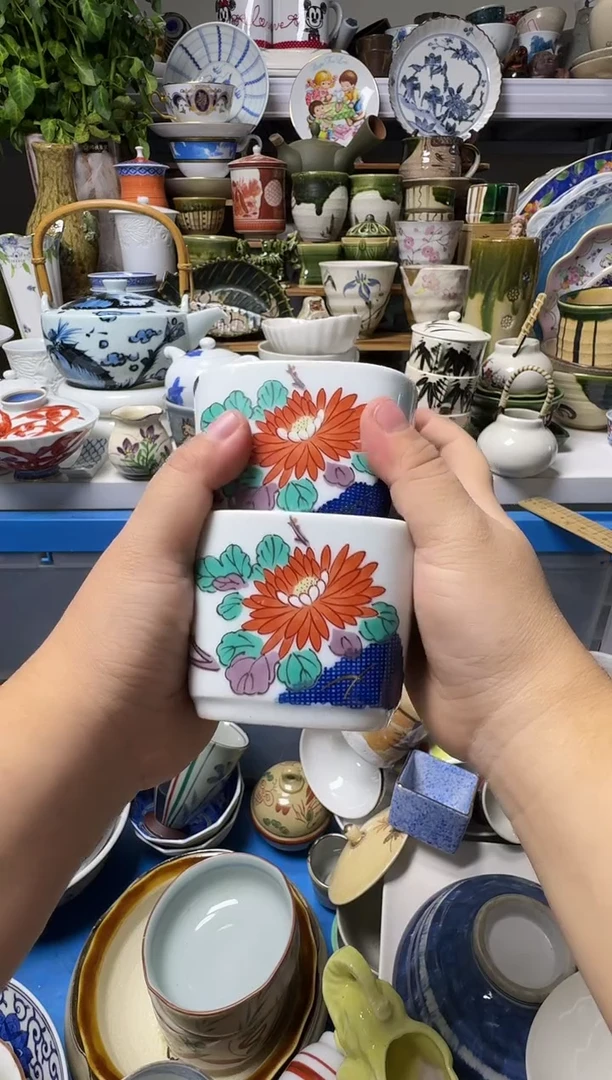 中古瓷器，默认微瑕-2个15米，超好看，漂亮的