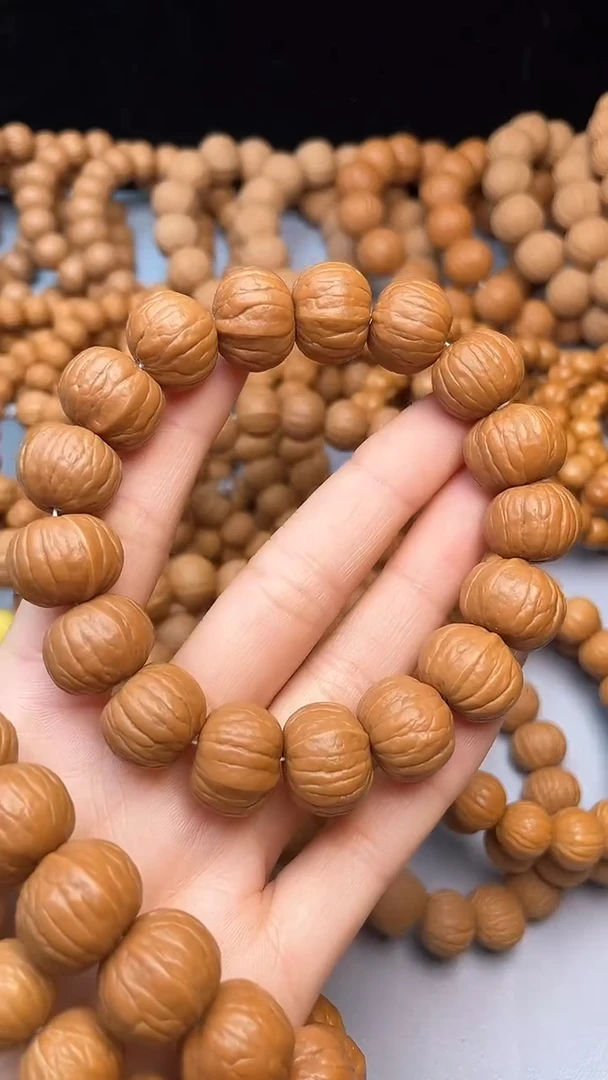 【闪购商品】猴头核桃手串南瓜