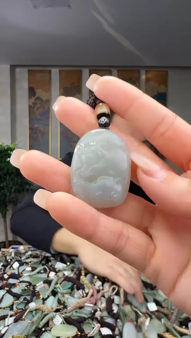 颈饰未镶嵌和田玉拍一发一多样性发货