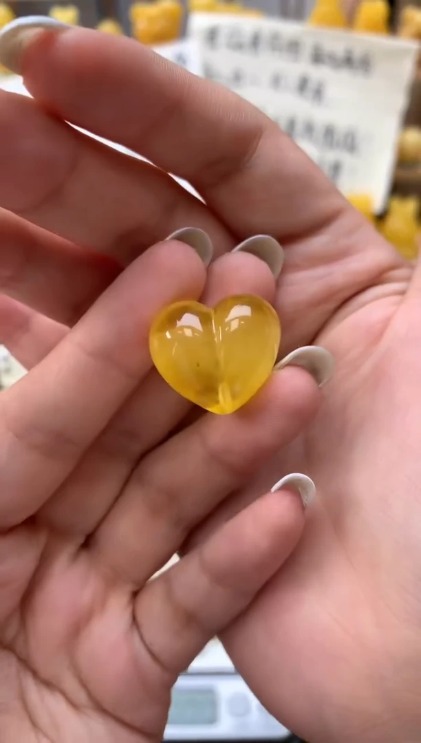琥珀未镶嵌珠宝奇石034琥珀蜜蜡微瑕