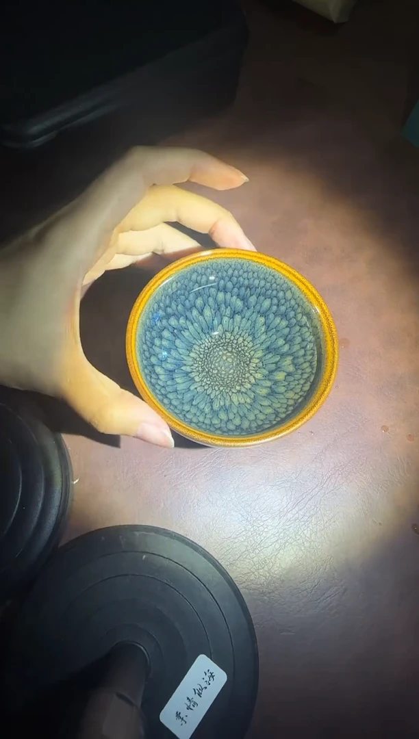 茶盏非遗巨匠余旋建窑建盏主人杯034