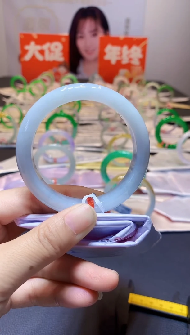 未镶嵌手镯翡翠翡翠手镯圈口55.2-t23