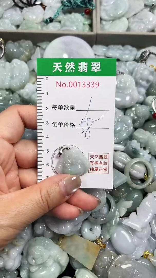 翡翠未镶嵌吊坠(不含链)3339