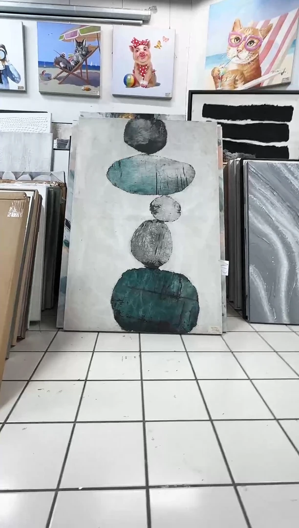 168现代艺术装饰画油画90cm*120cm