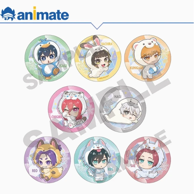 【大促】次元汇CruX 蓝色监狱 动物装Q版系列集换式徽章盒蛋 盲盒