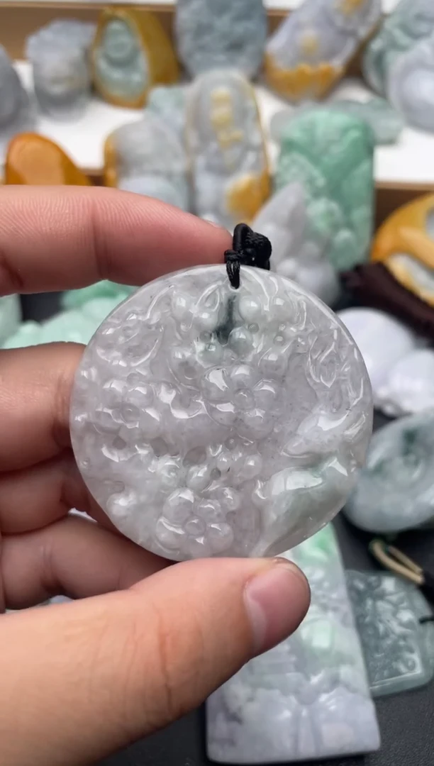 吊坠(不含链)未镶嵌翡翠1