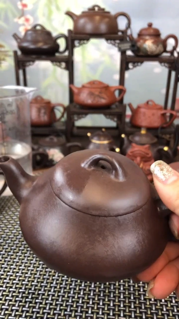 茶壶紫砂石瓢210