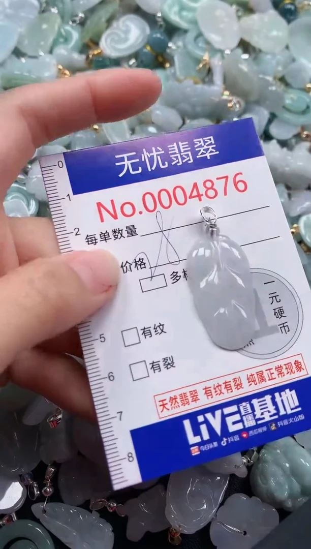 颈饰未镶嵌翡翠4876