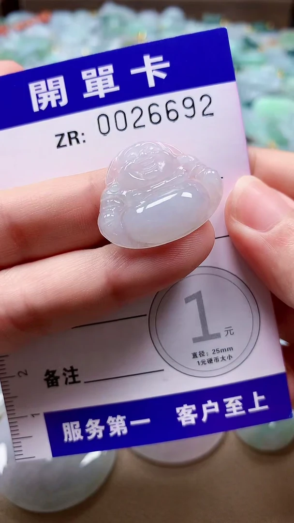 颈饰未镶嵌翡翠翡翠A货 多样性发其一（不含链）
