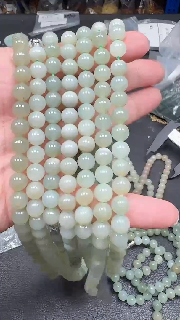 和田玉未镶嵌颈饰164