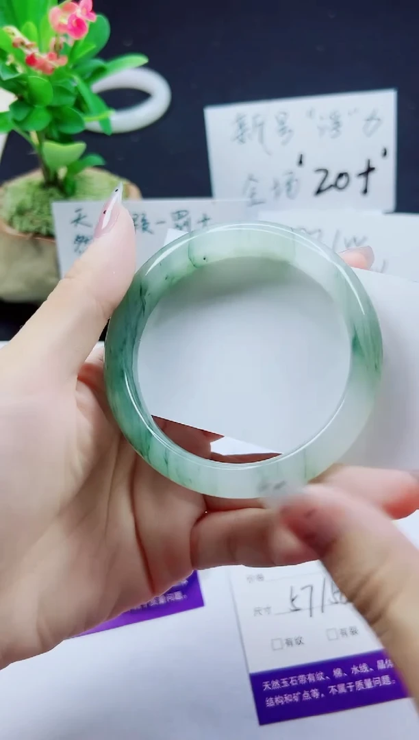未镶嵌手镯石英质玉139-57/58