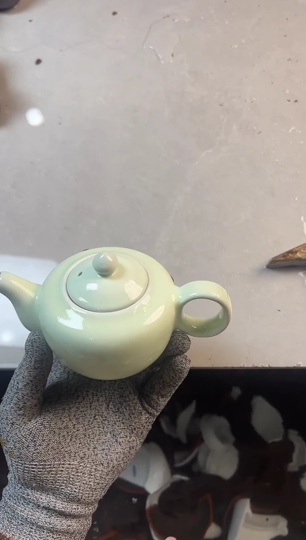 白瓷瑕疵壶正常泡茶没问题不退不换