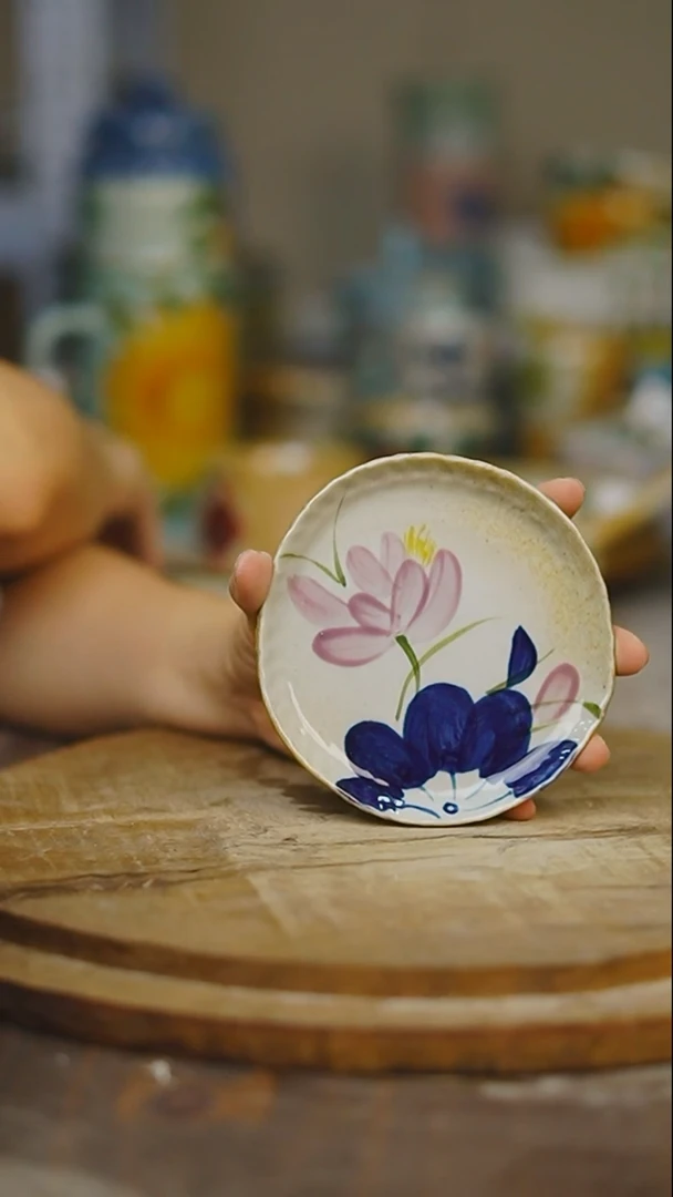 瓷片景德镇手绘同款248