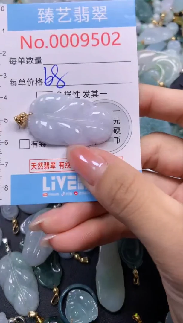 颈饰未镶嵌翡翠9502