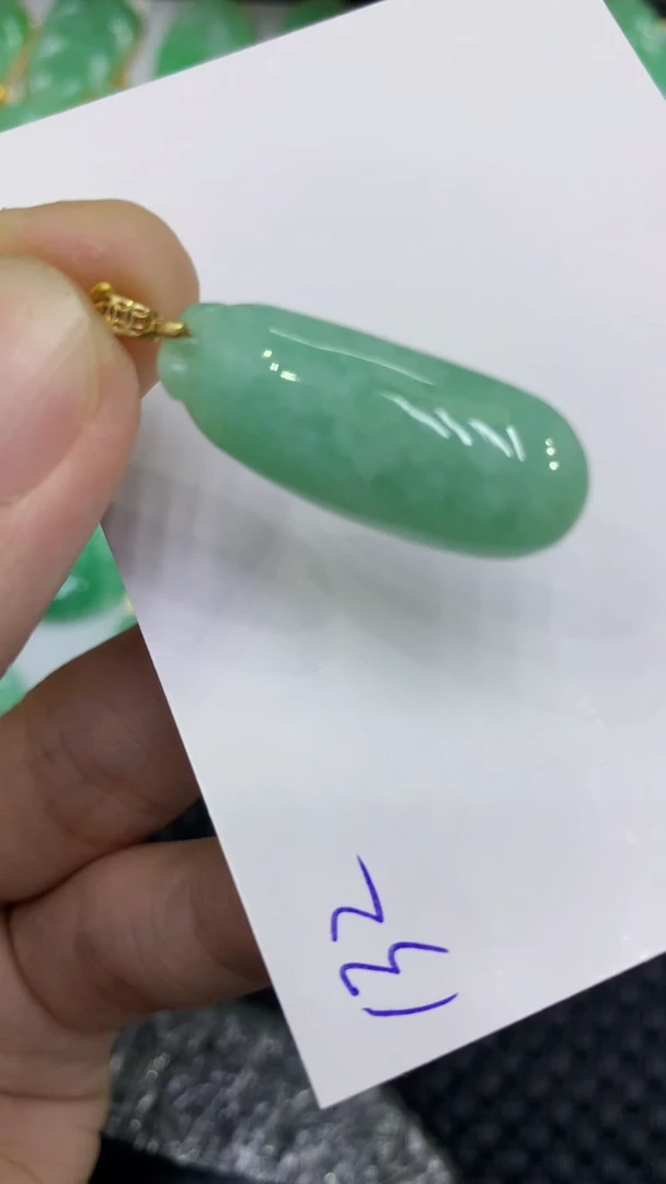 颈饰未镶嵌翡翠缅甸A货翡翠