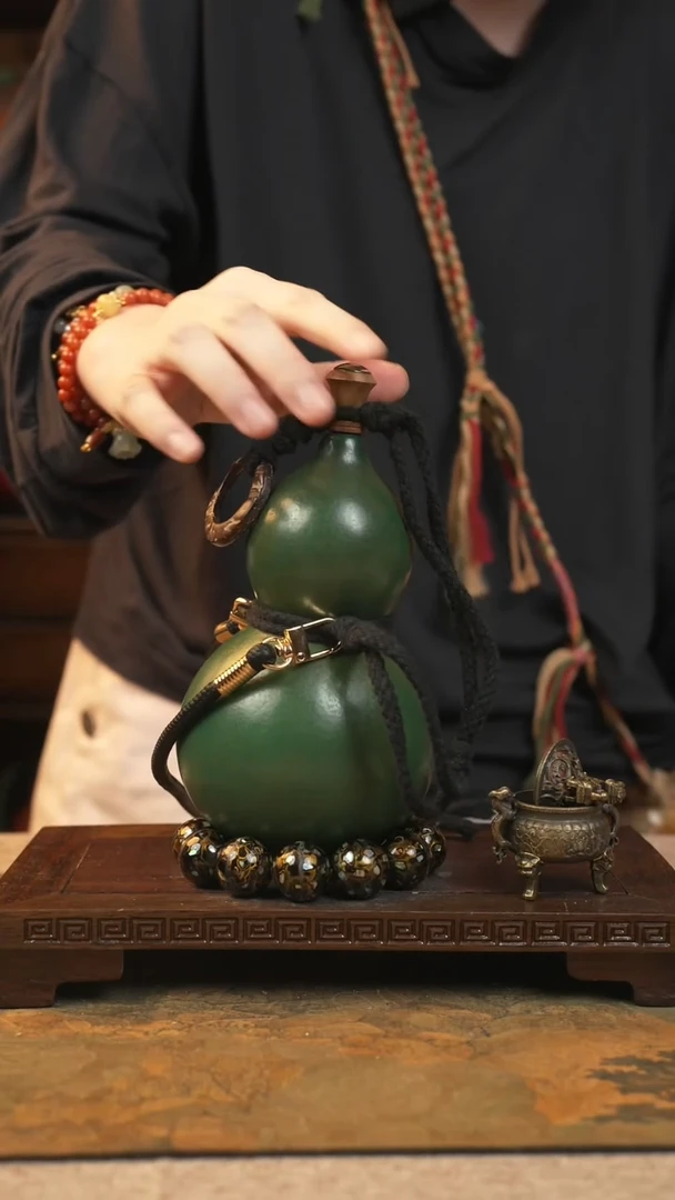 057大漆一物一拍记葫堂出品【不带手串】