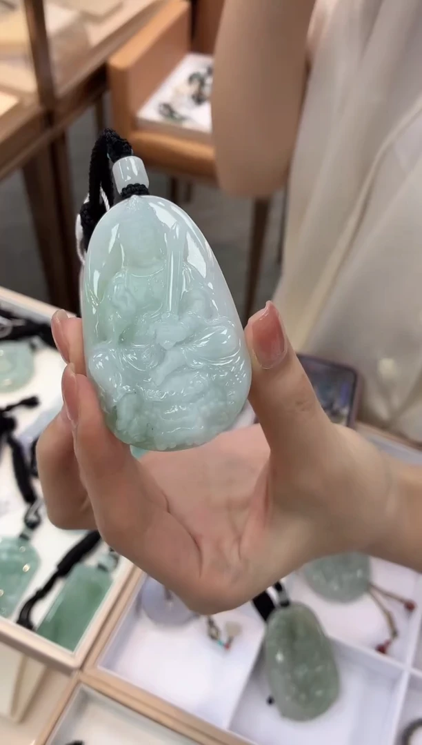 颈饰未镶嵌翡翠缅甸天然A货翡翠多样性选其一发货