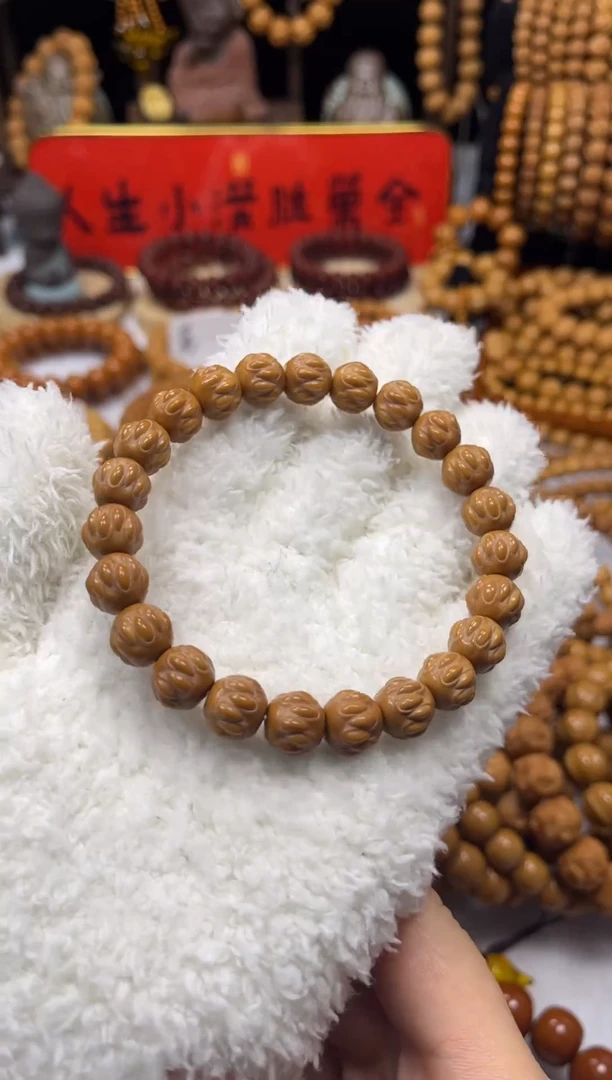 手串猴头核桃微瑕【小吞噬】练手款手串