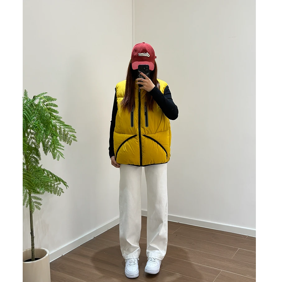 失物招领潮牌女装 2025冬季新款羽绒服外套保暖百搭羽绒马甲7013