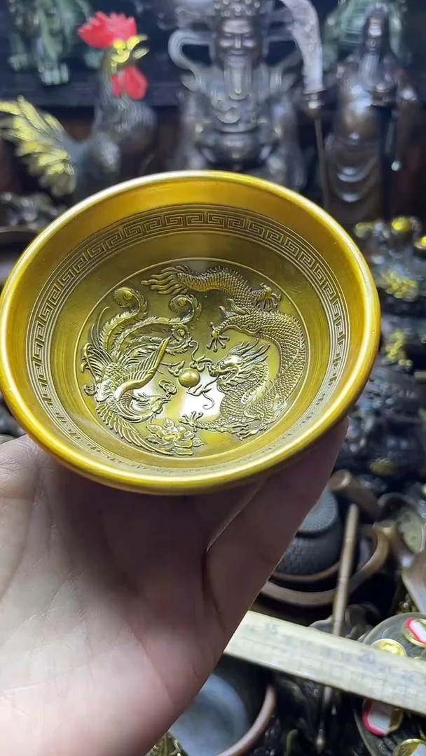 闪购链接，点击下单，有运费险，铜摆件