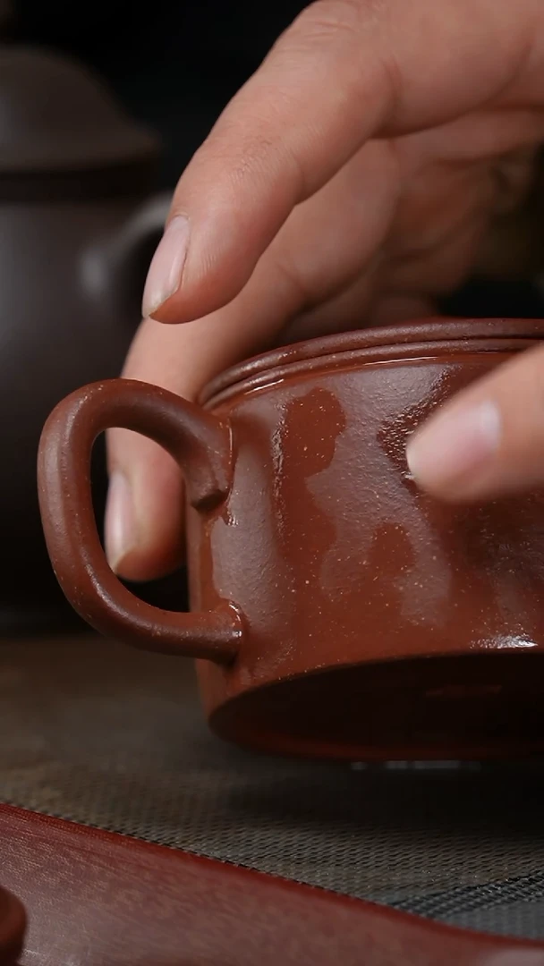 【闪购商品】紫砂茶壶汉瓦红降坡微瑕