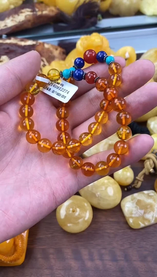 裸石琥珀未镶嵌天然琥珀蜜蜡