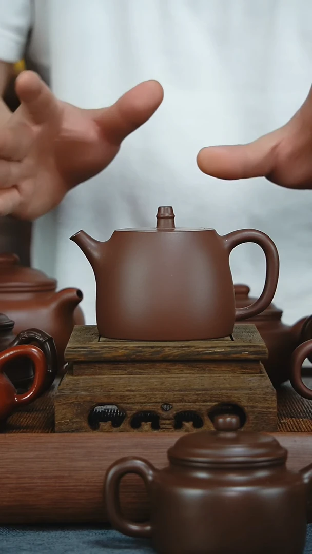 茶壶紫砂汉铎紫泥