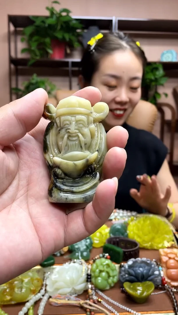 未镶嵌岫玉吊坠壹**B·