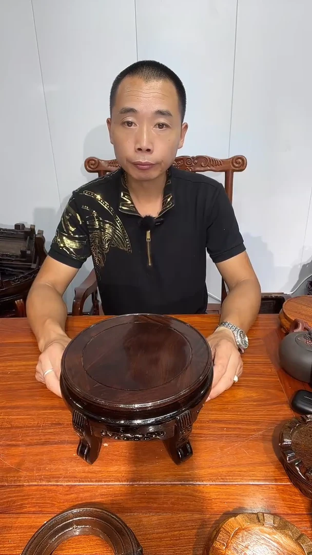 木非洲老黑谭虎头几22.5*25*11.5