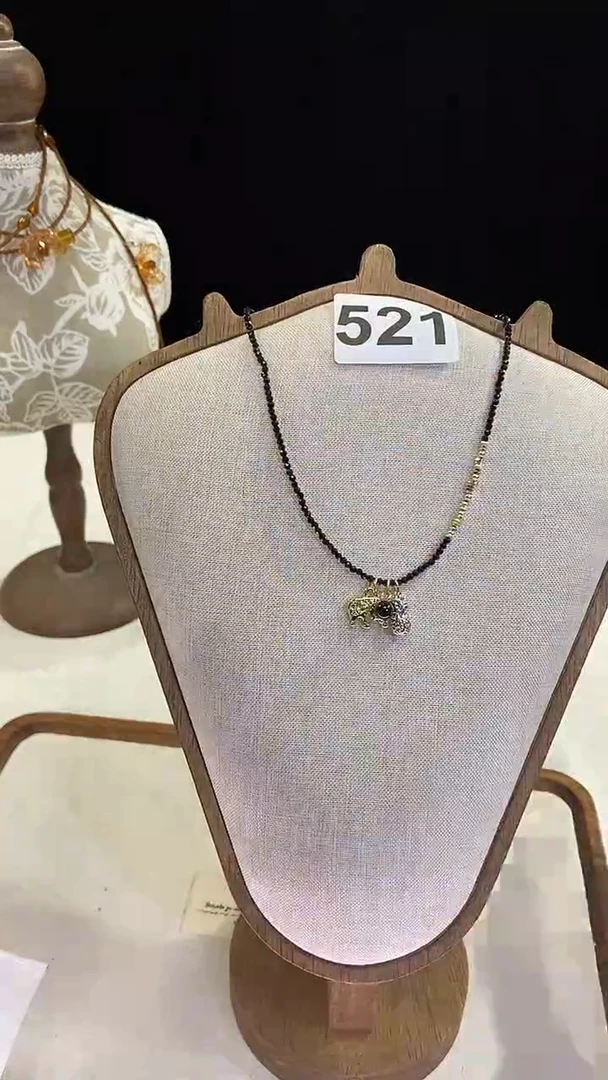 项链钛钢淡水珍珠521