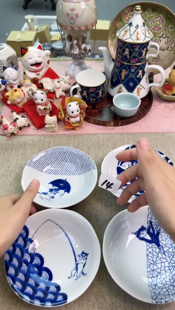 瓷片辰辰的瓷器好看到爆