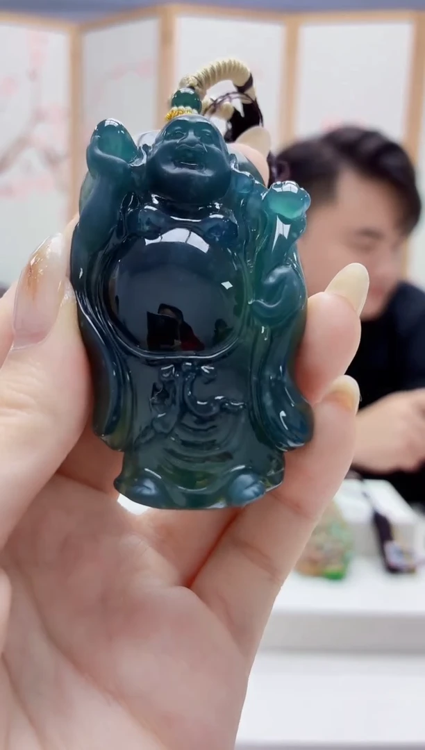 未镶嵌定制翡翠5060jw-毛货挂件129