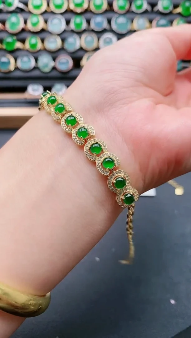 【闪购商品】翡翠戒指银S925镶嵌111111