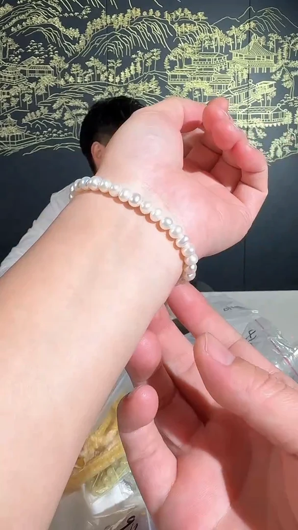 【闪购商品】淡水珍珠珍珠手串未镶嵌珍珠手串